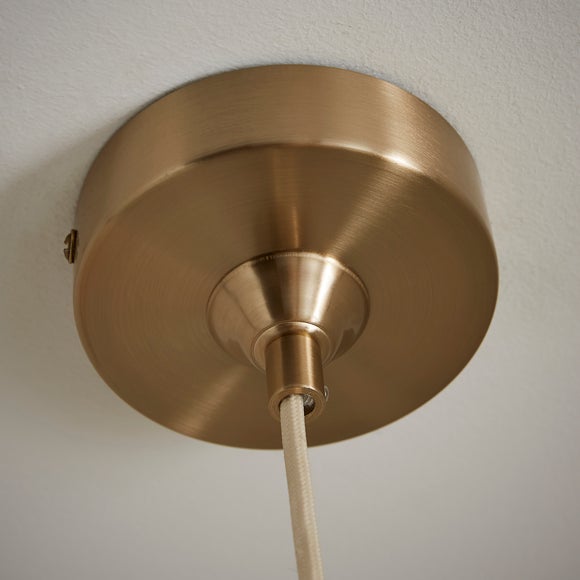 Photo 3 of Luca Ribbed Adjustable Pendant Light