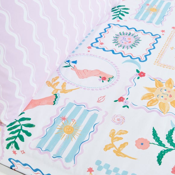 View Set Of 2 Magical Garden Fitted Sheets View Set Of 2 Magical Garden Fitted Sheets