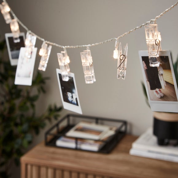 Clip 10 LED String Lights