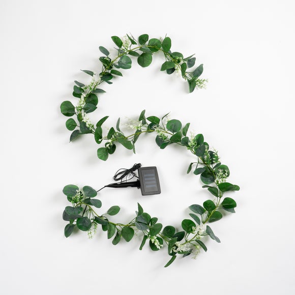 Artificial Eucalyptus Bud LED Garland