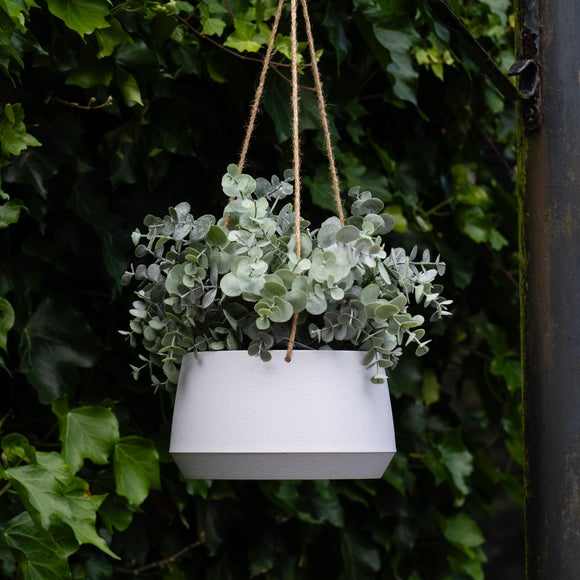 Click to view product details and reviews for Artificial Hanging Eucalyptus In Plant Pot. Click to view product details and reviews for Artificial Hanging Eucalyptus In Plant Pot.