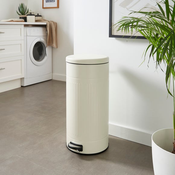 Retro Metal 30L Pedal Bin