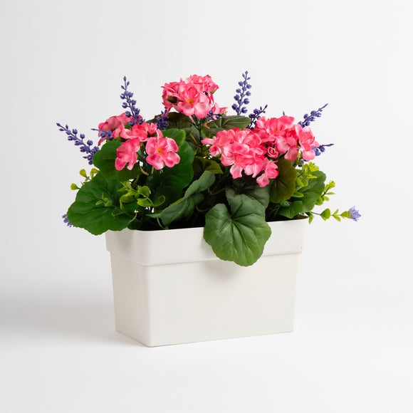 Photo 2 of Artificial Geranium Trough