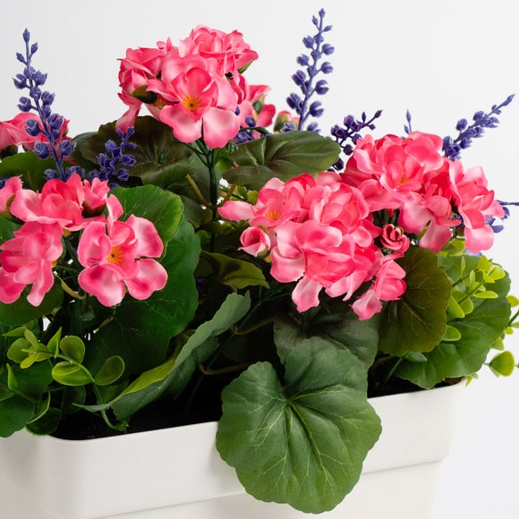Photo 3 of Artificial Geranium Trough
