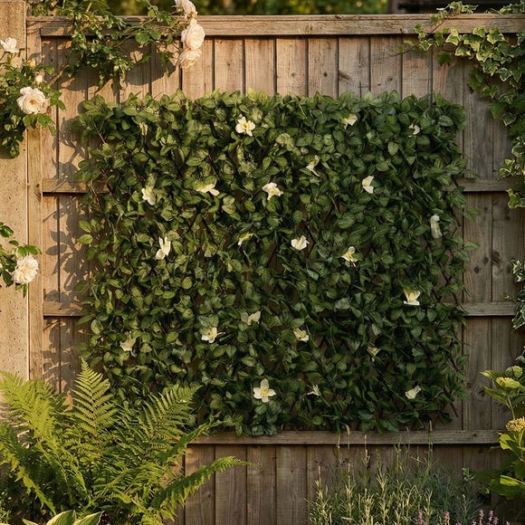 Click to view product details and reviews for Artificial Clematis Expanding Trellis.