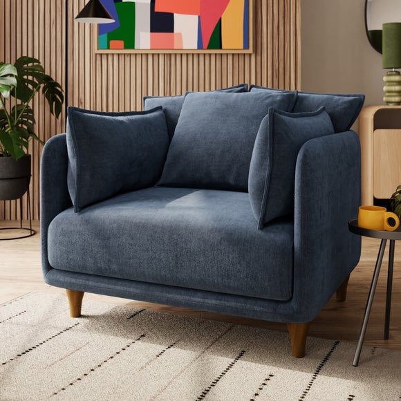Armitage Scatter Back Chenille Snuggle Chair