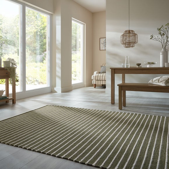Seb Striped Wool Rug