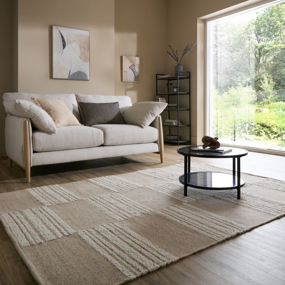 Sola Checkerboard Wool Rug