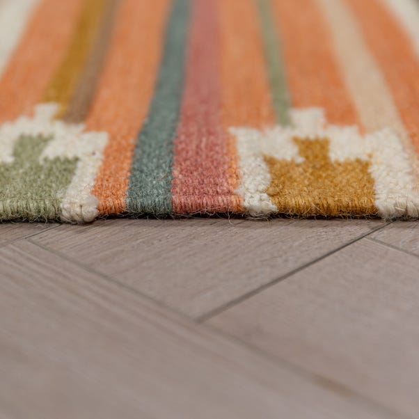 Tana Diamond Wool Rug | Dunelm