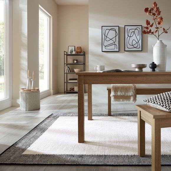 Seb Border Wool Rug