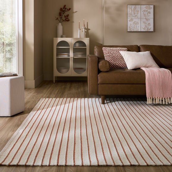 View Seb Striped Wool Rug View Seb Striped Wool Rug