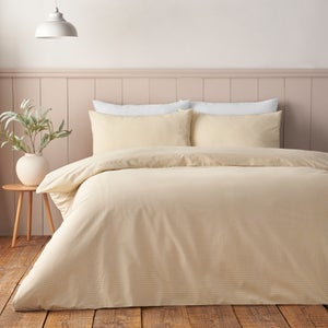 Sydney Gingham Polycotton Duvet Cover & Pillowcase Set