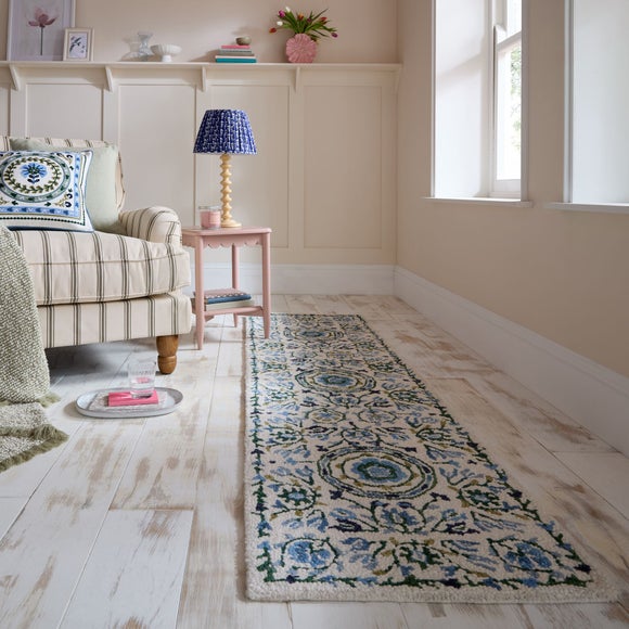 Hani Floral Wool Runner