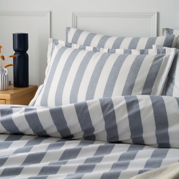 Beatrice Woven Stripe 100 Cotton Oxford Pillowcase