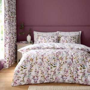 Madison Floral Polycotton Duvet Cover & Pillowcase Set