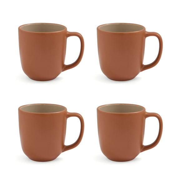 Photo 2 of Pack Of 4 Logan Mugs
