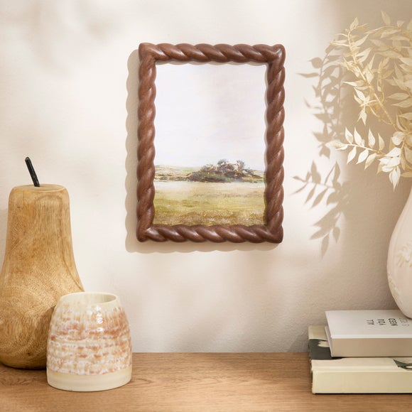 Lucia Twisted Wood Photo Frame