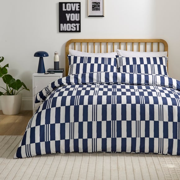 Lucian Geo Quilt Cover & Pillowcase Set
