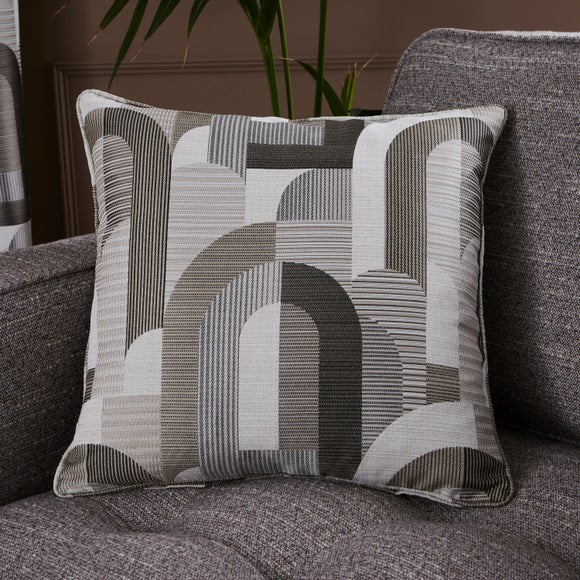 Alvin Geometric Jacquard Cushion