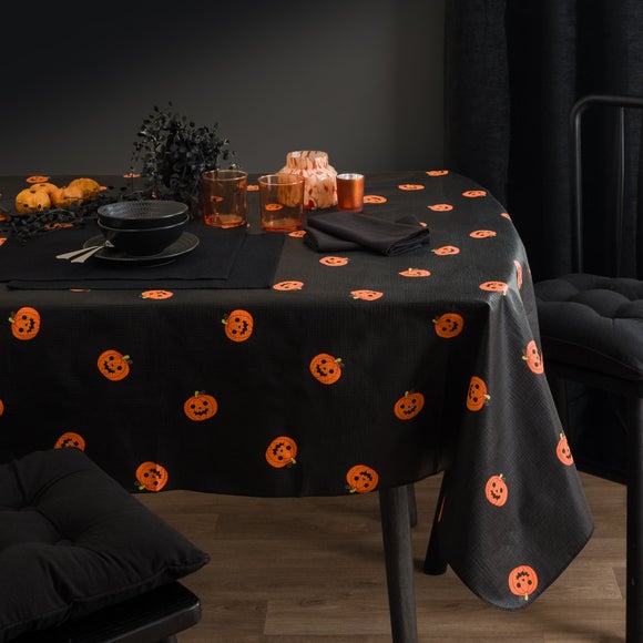 Pumpkin PEVA Tablecloth
