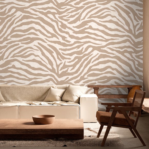 Zebra Print Wall Mural