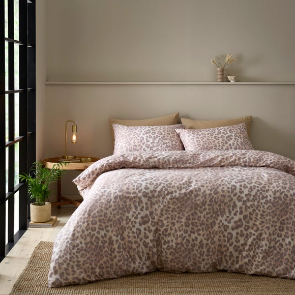 View Animal Print Sateen Duvet Cover & Pillowcase Set View Animal Print Sateen Duvet Cover & Pillowcase Set