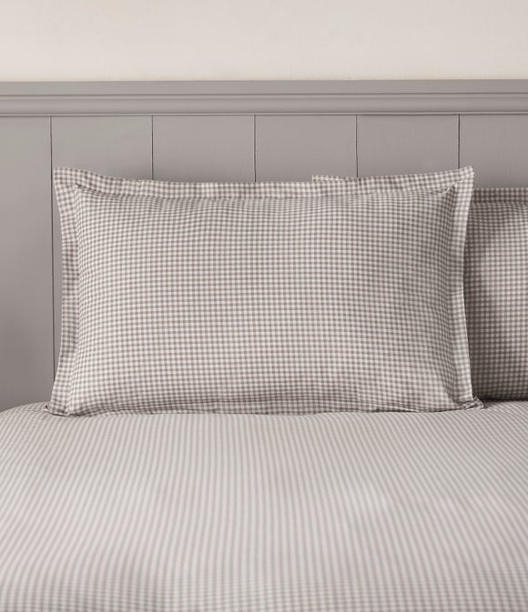 Sydney Gingham Polycotton Oxford Pillowcase