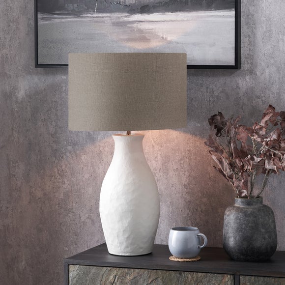 Click to view product details and reviews for Pacific Lifestyle Eirene Textured Edward Table Lamp.