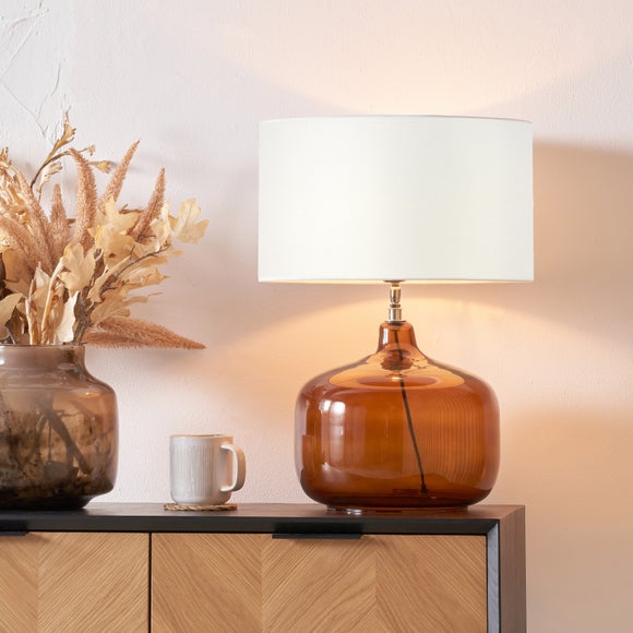 Pacific Lifestyle Corby Harry Glass Table Lamp