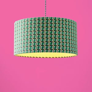 Yinka Ilori Sweet Flows Easy Fit Drum Lamp Shade