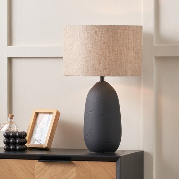 Click to view product details and reviews for Pacific Lifestyle Erika Textured Table Lamp.