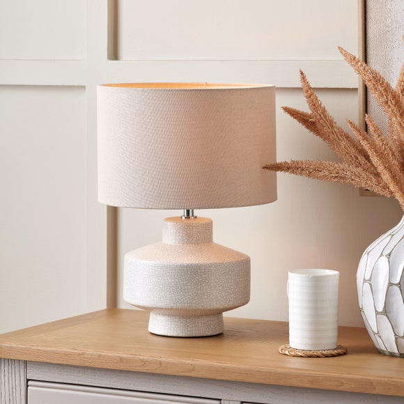 View Pacific Lifestyle Elure Crackle Effect Table Lamp View Pacific Lifestyle Elure Crackle Effect Table Lamp