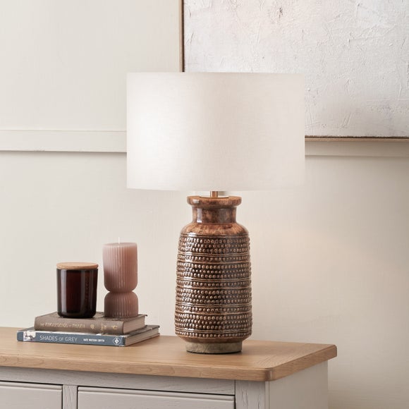 Pacific Lifestyle Theano Moroccan Lino Table Lamp