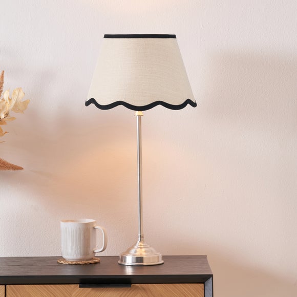 Pacific Lifestyle Auden Scalloped Tabita Table Lamp