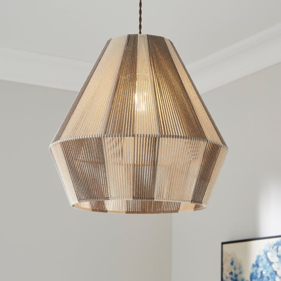 View String Hexagonal Easy Fit Pendant Shade View String Hexagonal Easy Fit Pendant Shade