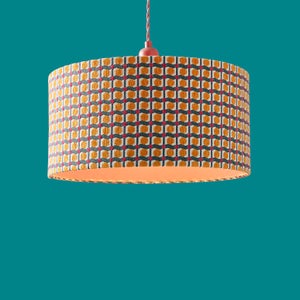 Yinka Ilori Sweet Flows Easy Fit Drum Lamp Shade
