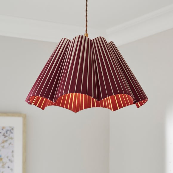 Penelope Ribbon Striped Easy Fit Lamp Shade