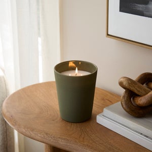 Wild Harvest Woodland Path Textured Glass Multi Wick Candle