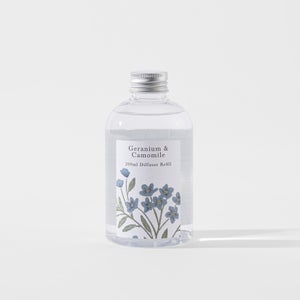 English Garden Geranium & Chamomile Diffuser Refill