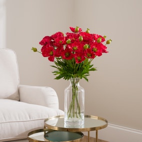 Artificial Poppy Spray