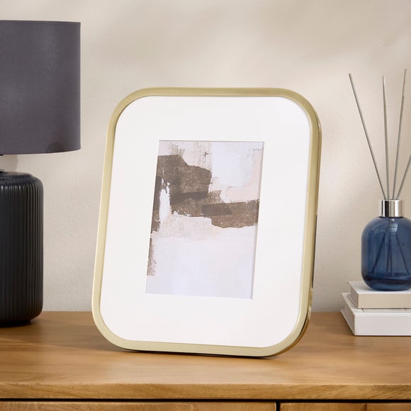 Bellamy Cast Metal Curved Corner Photo Frame