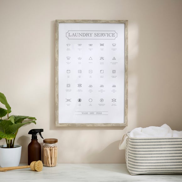 Laundry Service Framed Print