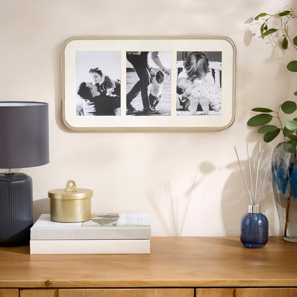 Bellamy Cast Metal Curved Corner Multi Photo Frame