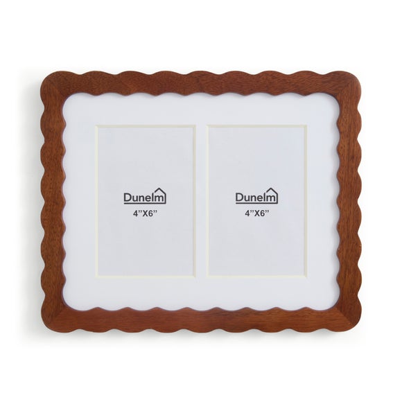 Photo 2 of Mango Wood Wiggle Multi Photo Frame