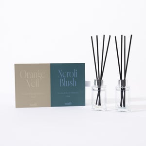 Moments Set Of 2 Orange Veil & Neroli Blush Mini Diffusers