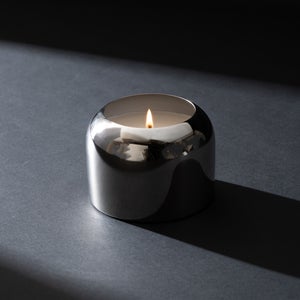 Luxe Silver Amber & Bergamot Candle