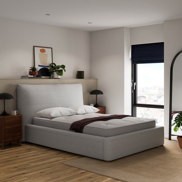 Junie Boucle Ottoman Bed