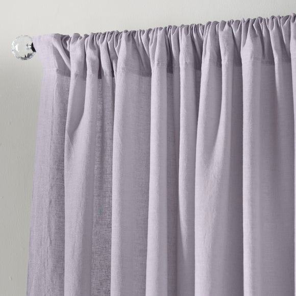 View Cotton Linen Slot Top Voile Curtains View Cotton Linen Slot Top Voile Curtains