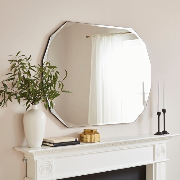 View Livia Luxe Bevelled Edge Oval Wall Mirror View Livia Luxe Bevelled Edge Oval Wall Mirror