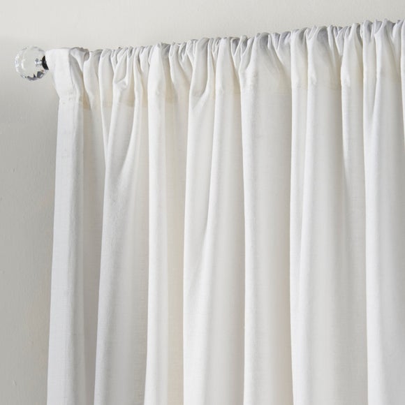 View Cotton Linen Slot Top Voile Curtains View Cotton Linen Slot Top Voile Curtains